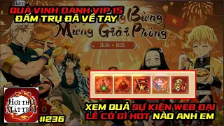 Hơi Thở Mặt Trời #236 - QUÀ VINH DANH VIP 15 ĐÃ VỀ TAY, SỰ KIỆN WEB ĐẠI LỄ ĐÃ KHAI MỞ CÓ GÌ HOT