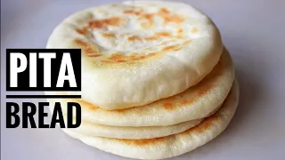 Pita Bread EasyRecipe - Soft and Vegan