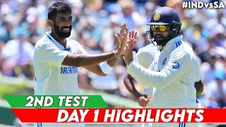 India vs South Africa 2nd Test DAY 1 Full Match Highlights | IND vs SA 2nd Test DAY 1 Full Highlight