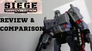 War for Cybertron: Siege | Voyager Class Megatron Review and Unboxing! | TRANSFORMERS