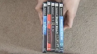 My PS2 Game Collection - Horror Games