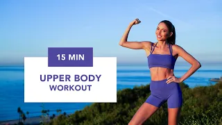 15 MIN UPPER BODY WORKOUT || No Equipment, Home Workout