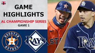 Houston Astros vs. Tampa Bay Rays Game 1 Highlights | ALCS (2020)