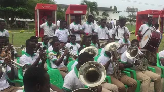St Augustines college Band go old school