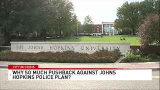 Experts weigh in on Johns Hopkins University private police force controversy