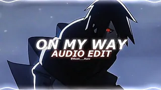 alan walker - on my way ( edit audio )