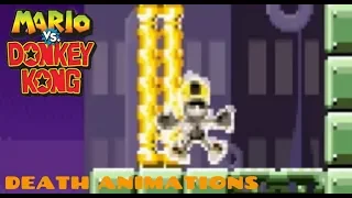 Mario vs. Donkey Kong (GBA) - Death Animations