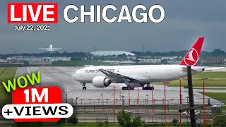 🔴 LIVE from the other side of O'Hare (ORD). ATC included! (7/22/21)