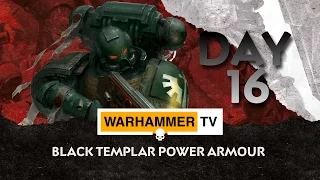 Black Templar Power Armour - Advent Calendar Day 16