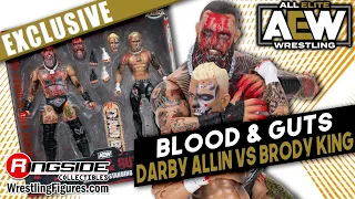AEW Figure Insider: Brody King vs Darby Allin 2-Pack AEW Jazwares Ringside Exclusive Figures!