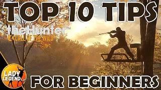 TOP 10 TRICKS & TIPS for BEGINNERS in The Hunter Call of the Wild 2024!!!