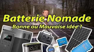 BATTERIE NOMADE ou INSTALLATION SOLAIRE ❓ #Ecoflow #Bluetti #Goalzéro #vanlife #fourgonaménagé  CC