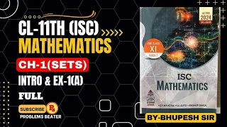 Ch-1(Sets) class-11th|| Ex-1(A) || Schand Book ||  CBSE and ISC Board with concept@ProblemsBeater