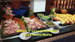 Food Time - Buffet at Grand Memories, Cayo Santa Maria - Cuba.