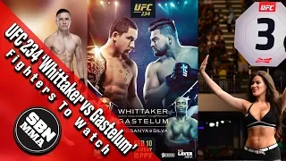 UFC 234 'Whittaker Vs. Gastelum' Top Three Fighters To Watch