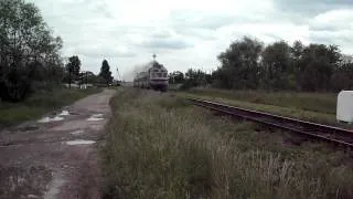 Дизель-поезд Д1-715-3.avi