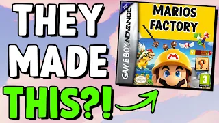 Top 5 WEIRDEST Cancelled Super Mario Games Ever