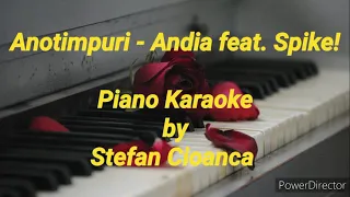 Anotimpuri - Andia feat. Spike! (piano karaoke) +PARTITURA