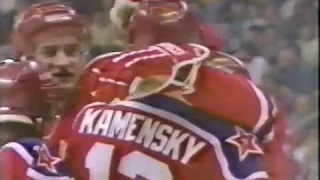 1988 Boston Bruins (NHL) - CSKA (Moscow, USSR) 4-5 Friendly hockey match (Super Series)