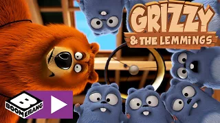 Grizzy i lemingi | Magiczna gra | Cartoonito