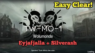 TW-MO-1 (Eyjafjalla + SilverAsh) - Arknights, Clear!