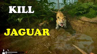 Kill Jaguar with one shot - Green Hell