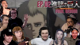 THEY GUESSED IT ATTACK ON TITAN FINAL SEASON 4 EPISODE 02 BEST REACTION COMPILATION