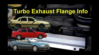 How to tell which turbo exhaust flange your P80 Volvo has, 850, S70, V70, C70, etc. - VOTD