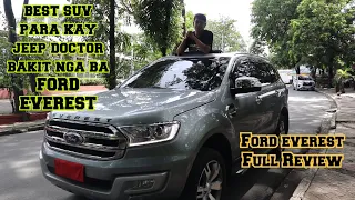 No.1 SUV para kayJEEP DOCTOR bakit nga ba Ford Everest?