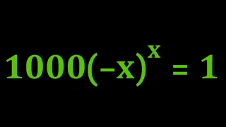 Math Olympiad Exponential Equation || Lambert (W) function rules || Algebra Problem || IMO Exam