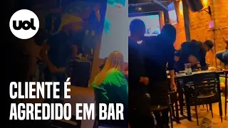 Homem é agredido por segurança após dançar em bar de Uberlândia