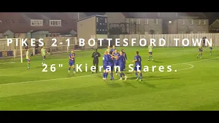 Pickering Town vs Bottesford Town.  NCEL Premier Division.  12/9/23.