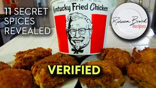 KFC Kentucky Fried Chicken Recipe in an Air Fryer | 11 Secret Spices - Verified |  Frozen to Crispy