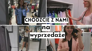 BYŁYŚMY W SZOKU!😲Co warto kupić na wyprzedażach? Chodźcie z nami na zakupy 💰H&M, Zara i Reserved 👗👖👛