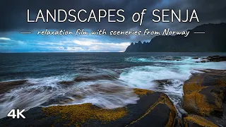 Landscapes of Senja: Nature Sceneries from Norway's Senja Island with Relaxing Music (4K UHD Video)