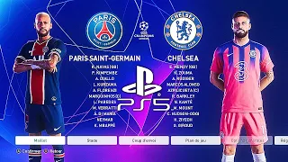 PES 2021 PS5 PSG - CHELSEA | MOD Ultimate Difficulty Career Mode HDR Next Gen