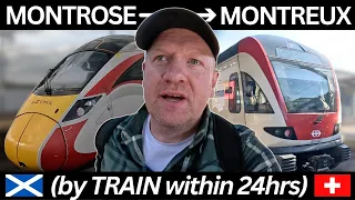 My Biggest Challenge Yet. And You Won't Believe How Close It Gets...Scotland to Switzerland By Train