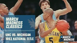 UNC vs. Michigan: 1993 National Championship | FULL GAME