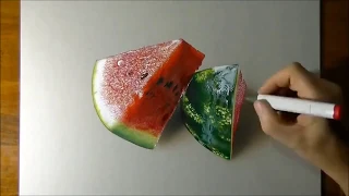 3D рисунки карандашом. Невероятно реалистичные 3Д рисунки на бумаге!