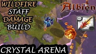 Wildfire Staff Damage Build - Crystal Arena (Silver 1) - 53K Damage - Albion Online