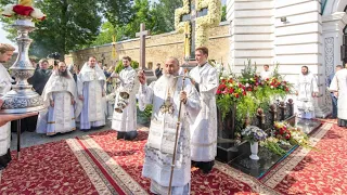 Заупокійне богослужіння Предстоятеля, у сьомі роковини смерті Блаженнішого Митрополита Володимира