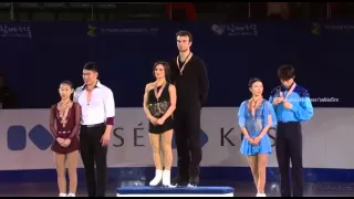 2015 4CC - Pairs victory ceremony