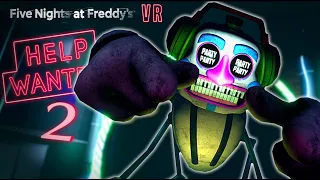 DJ MUSIC MAN'S LEVEL IS SO INSANE!! | FNAF VR Help Wanted 2 [PART 2]