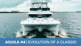 Aquila Power Catamaran 44 Yacht | Evolution of a Classic