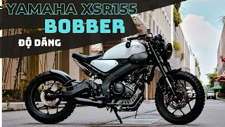 Yamaha XSR155 độ dáng BOBBER ngồi thoải mái không!?  - MOTORZONE.VN