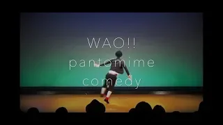 WAO!! pantomime comedy (wall/rain/umbrella) 作・演出 岡村渉
