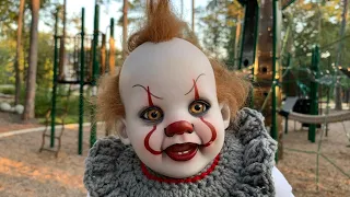 Baby Pennywise goes to the park!