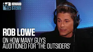 Rob Lowe on Auditioning for “The Outsiders” (2014)