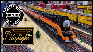 Mikes 4449 Southern Pacific Daylight LEGO Train is Award Winning at BrickSlopes 2023