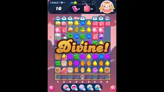 Candy Crush Saga Level 12625 Get 2 Stars, 25 Moves Completed